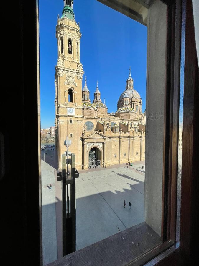 Az El Balcon A La Basilica II - Vistas Inmejorables A La Basilica Del Pilar! Apartman Zaragoza Kültér fotó